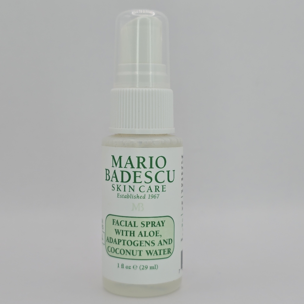 Mario Badescu Facial Spray Mini with Aloe, Adaptogens & Coconut Water New No Box